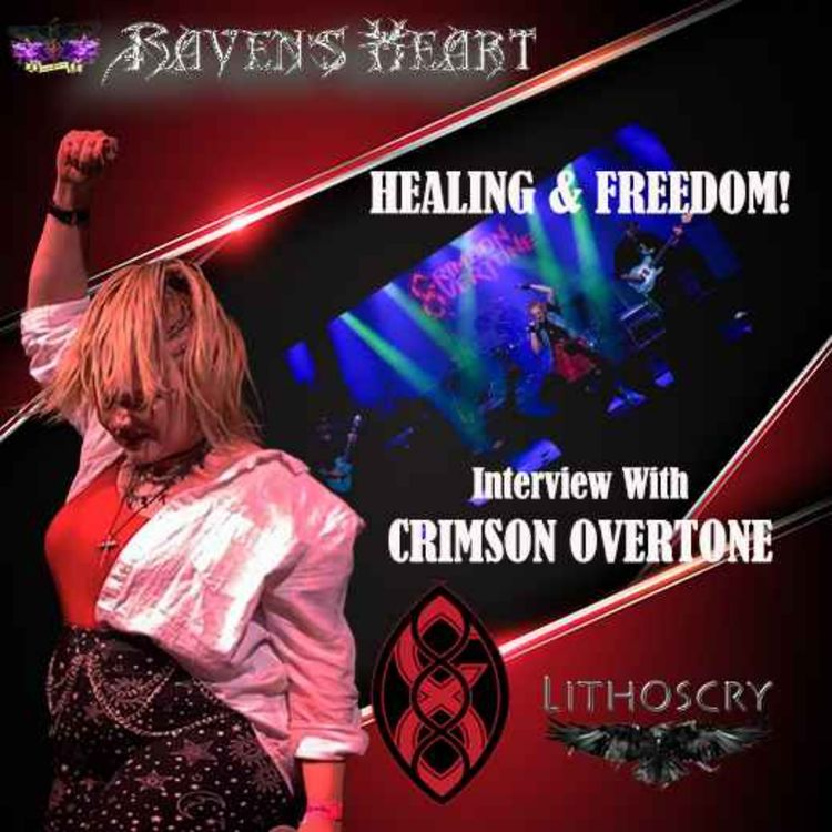 cover art for Healing Music & Healing Scriptures: The Music of Crimson Overtone (Christian Rock Music)