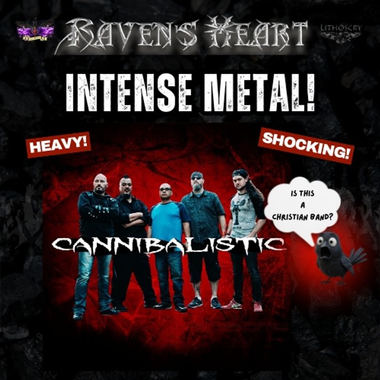 cover art for Intense Christian Metal with Cannibalistic!!! 