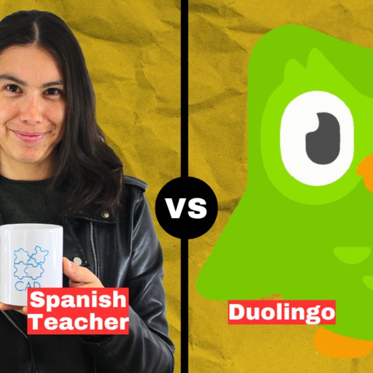 cover art for Spanish Teacher REVIEWS Duolingo ► Is Duolingo effective? Review 2025 #duolingo