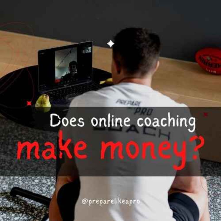 cover art for EPS35: Can online coaching make money?