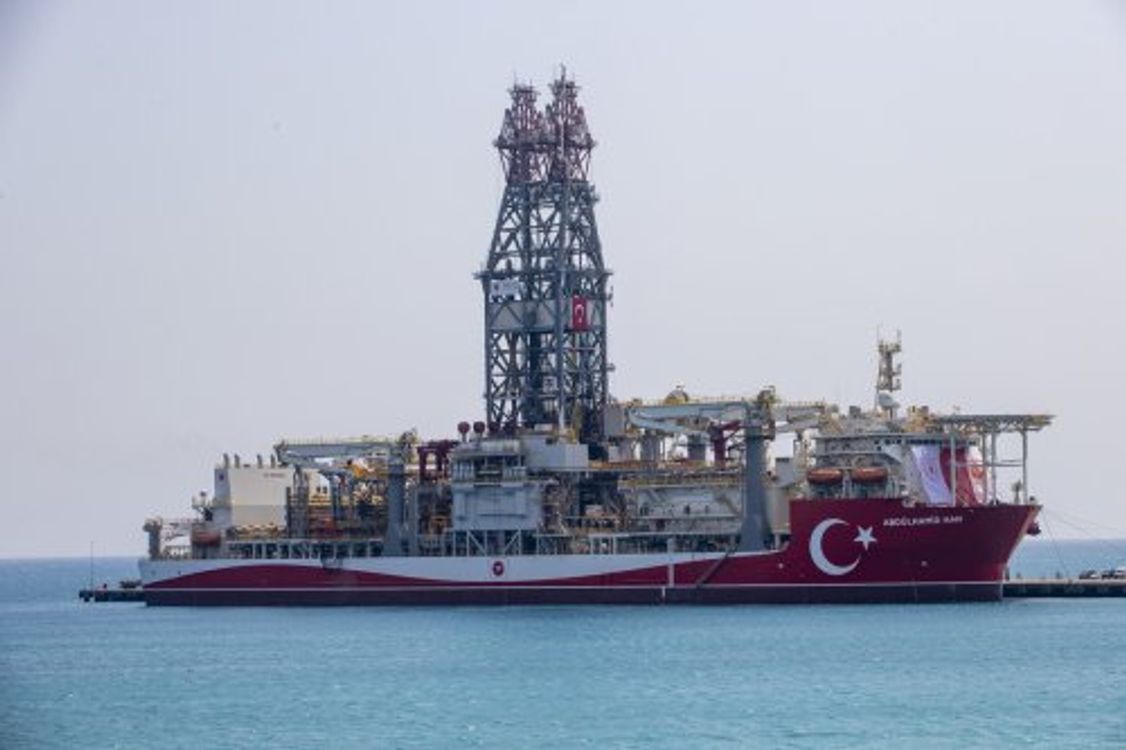 cover art for Turkey's new drill ship to operate outside disputed waters in Mediterranean