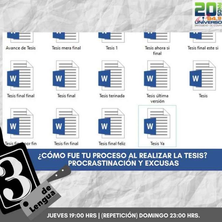 cover art for Procrastinación y excusas