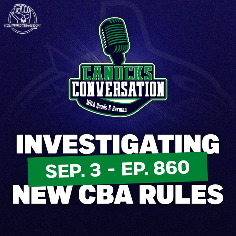 cover art for Sep 3: Breaking down the new CBA rules ft. Hart Levine of PuckPedia  (ep. 860)