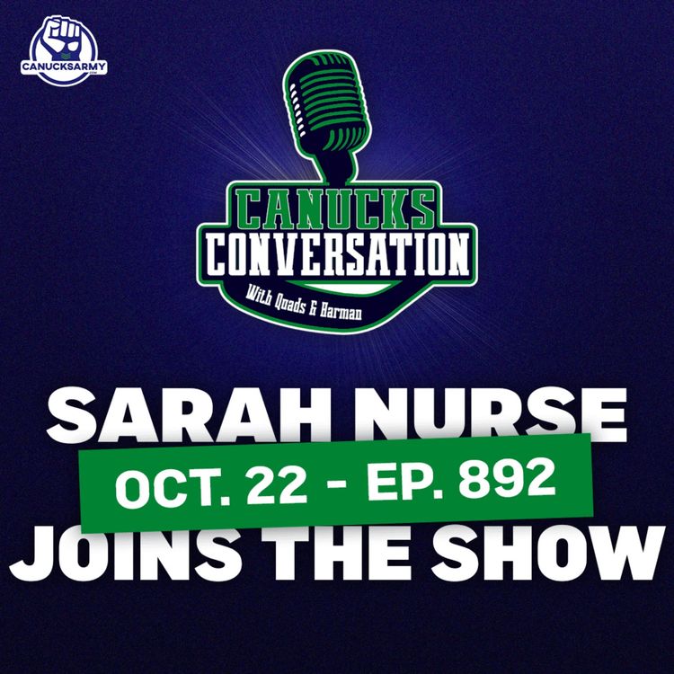cover art for Oct 22: Sarah Nurse joins the show! (ep. 892)