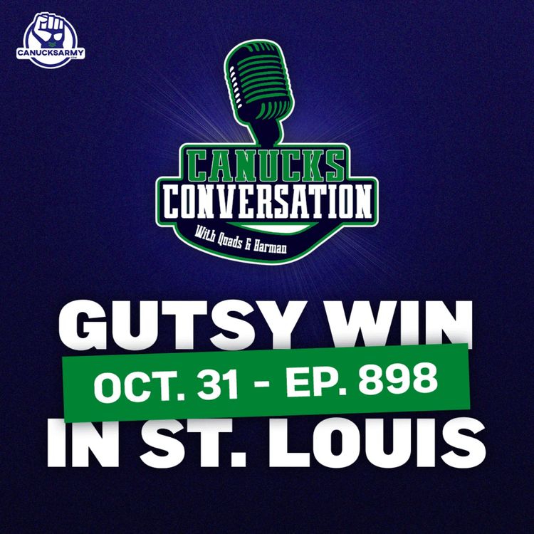 cover art for Oct 31: HALLOWEEN SPECIAL: Canucks pull out gutsy win vs. Blues (ep. 898)