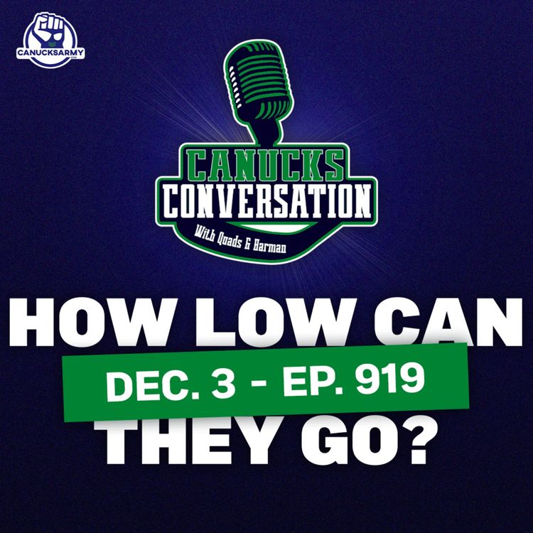 cover art for Dec. 3: McKenna sweepstakes: How low can the Canucks go in the NHL standings? (ep. 919)