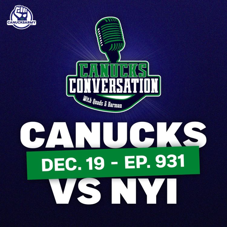cover art for Dec. 19: Canucks take on the Isles + NHL Spelling Bee (ep. 931)