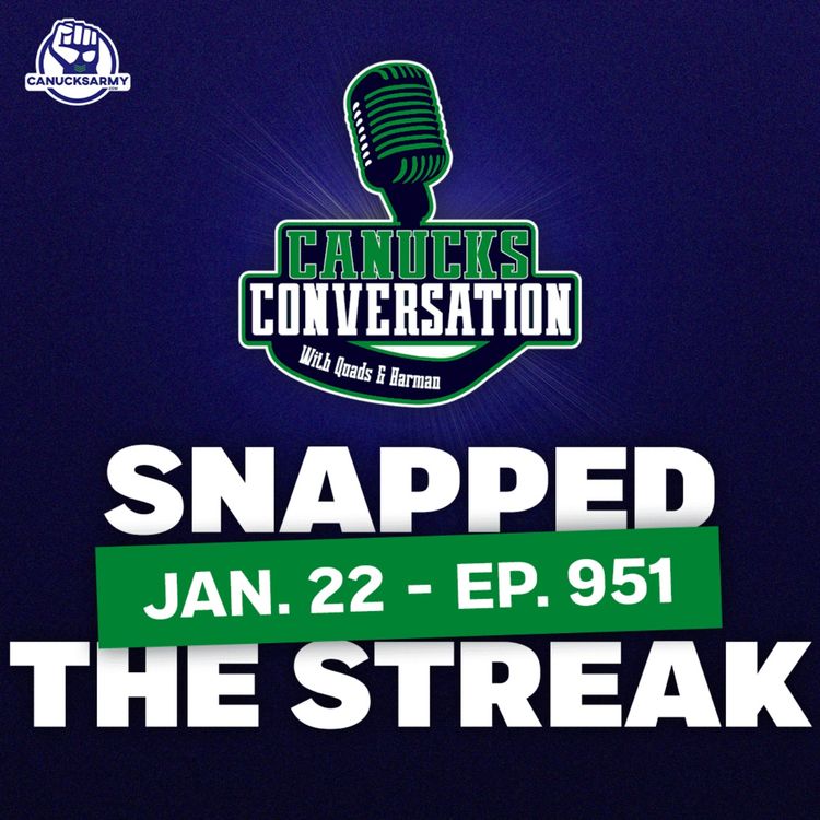 cover art for Jan. 22: Canucks snap the streak + Family Feud JPat Edition (ep. 951)
