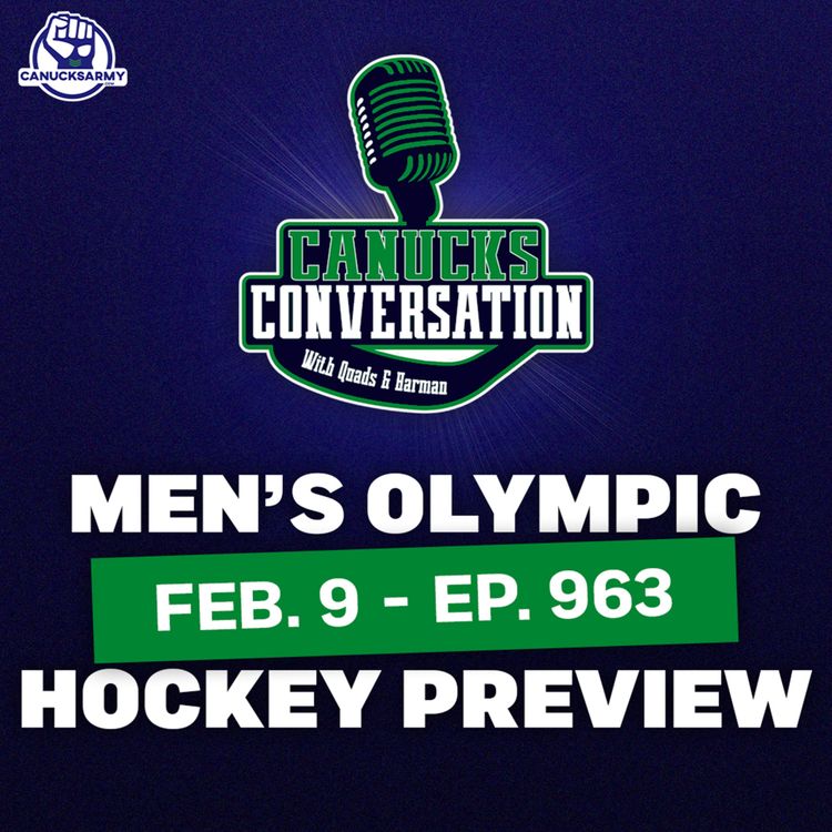 cover art for Feb. 9: Men's Olympic Hockey Preview  (ep. 963)