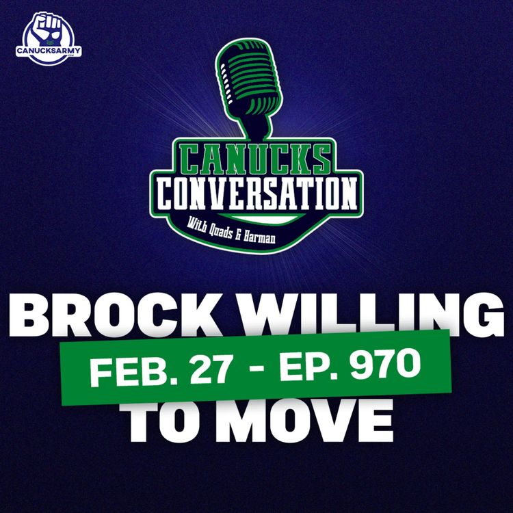 cover art for Feb. 27: Rutherford's quotes + Boeser willing to move ft. Irfaan Gaffar (ep. 970)