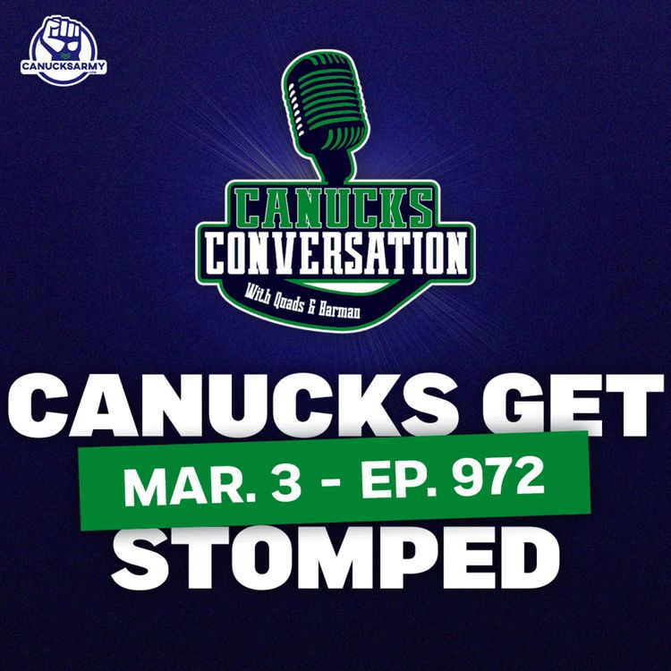 cover art for Mar. 3: Canucks get stomped by Stars ft. Jeff Paterson (ep. 972)
