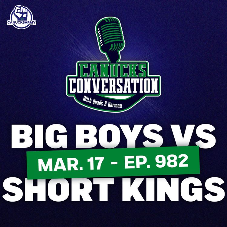 cover art for Mar. 17: Armstrong out as Canada GM + Team Big Boys vs. Team Short Kings Draft (ep. 982)