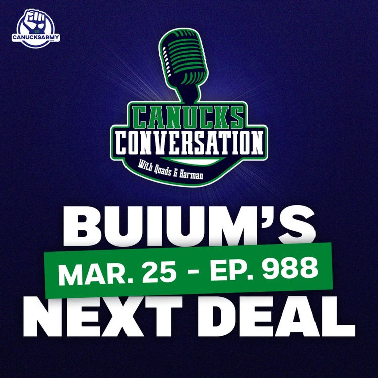 cover art for Mar. 25: What should Zeev Buium's next contract look like? (ep. 988)
