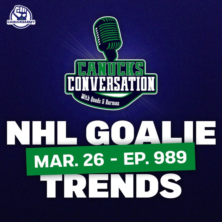 cover art for Mar. 26: A look at NHL goalie trends + Family Feud (ep. 989)