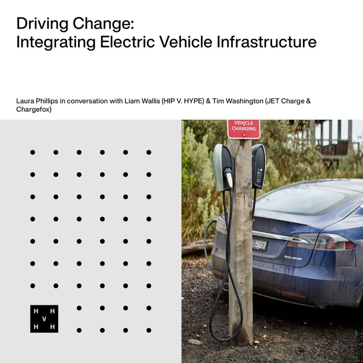 cover art for Driving Change | Integrating Electric Vehicle Infrastructure