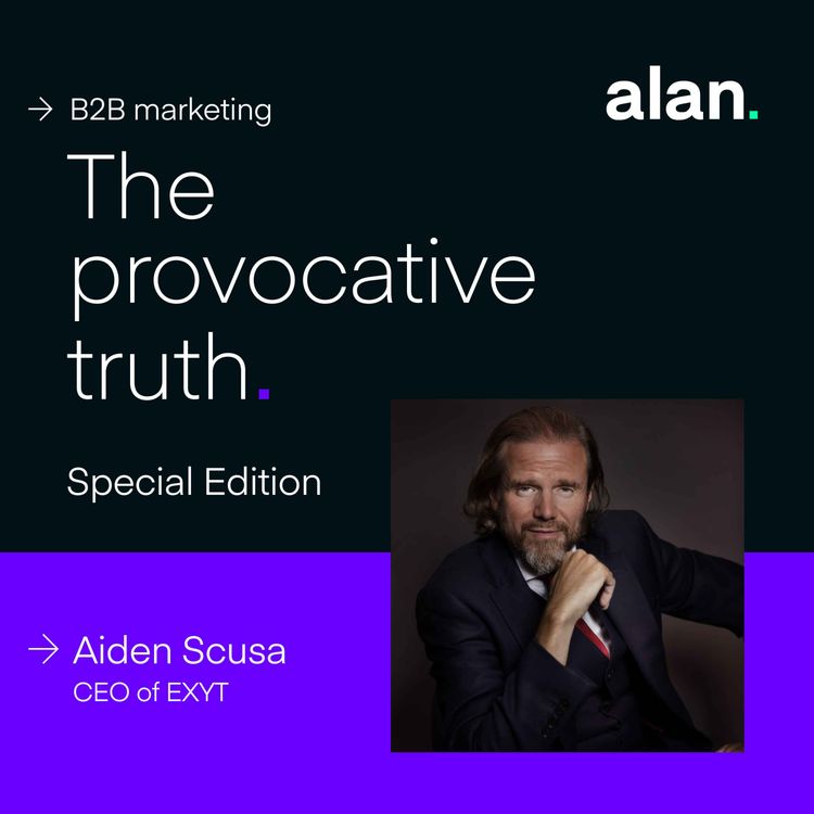 cover art for Excuses for Mediocrity in B2B, with Aiden Scusa, CEO of EXYT