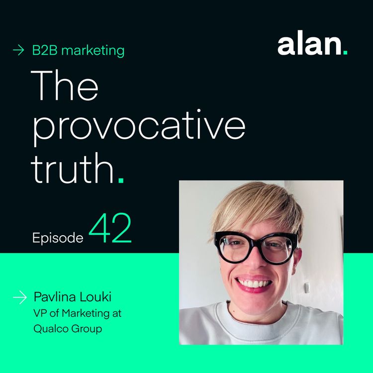 cover art for Scaling a B2B Marketing Function at Rapid Pace, with Pavlina Louki, VP of Marketing at Qualco Group