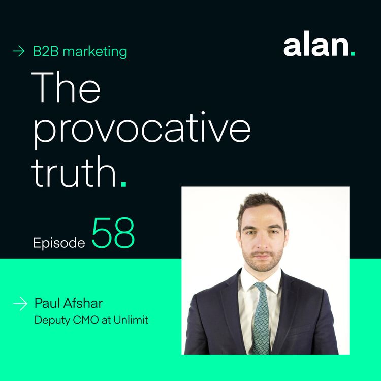 cover art for How to Get the Most Out of AI for B2B Marketing, with Paul Afshar, Deputy CMO of Unlimit