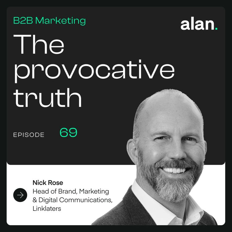 cover art for Personal vs. Corporate Brand: Linklaters Nick Rose on who really drives growth in professional services