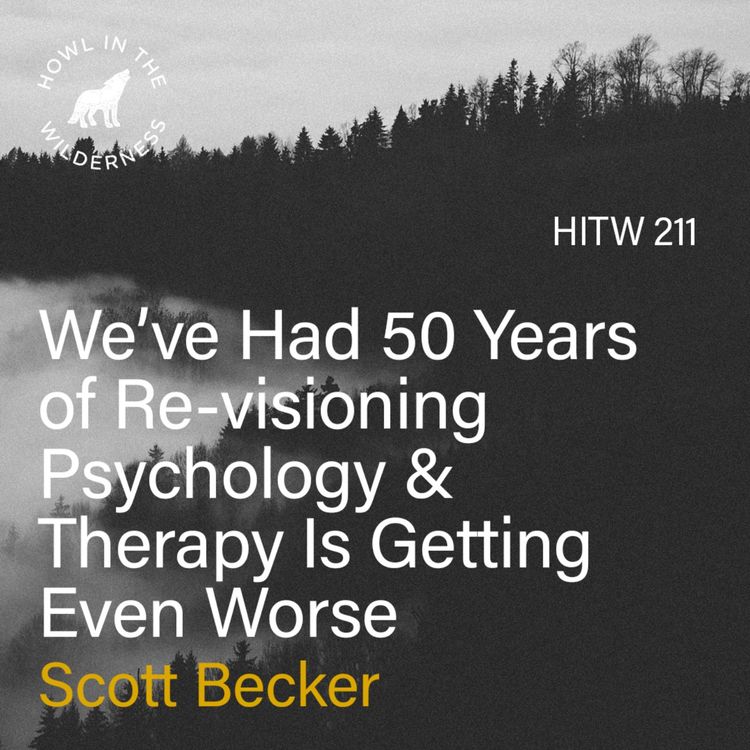 cover art for We’ve Had 50 Years of Re-visioning Psychology & Therapy is Getting Even Worse (RVP50) | Scott Becker | HITW 211
