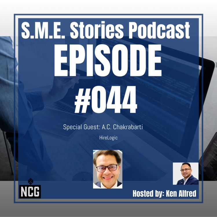 cover art for Episode 044 - HireLogic (AC Chakrabarti) - S.M.E. Stories
