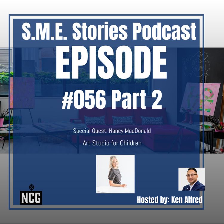 cover art for Episode 56 - Part 2 - Art Studio for Children (Nancy MacDonald) - S.M.E. Stories