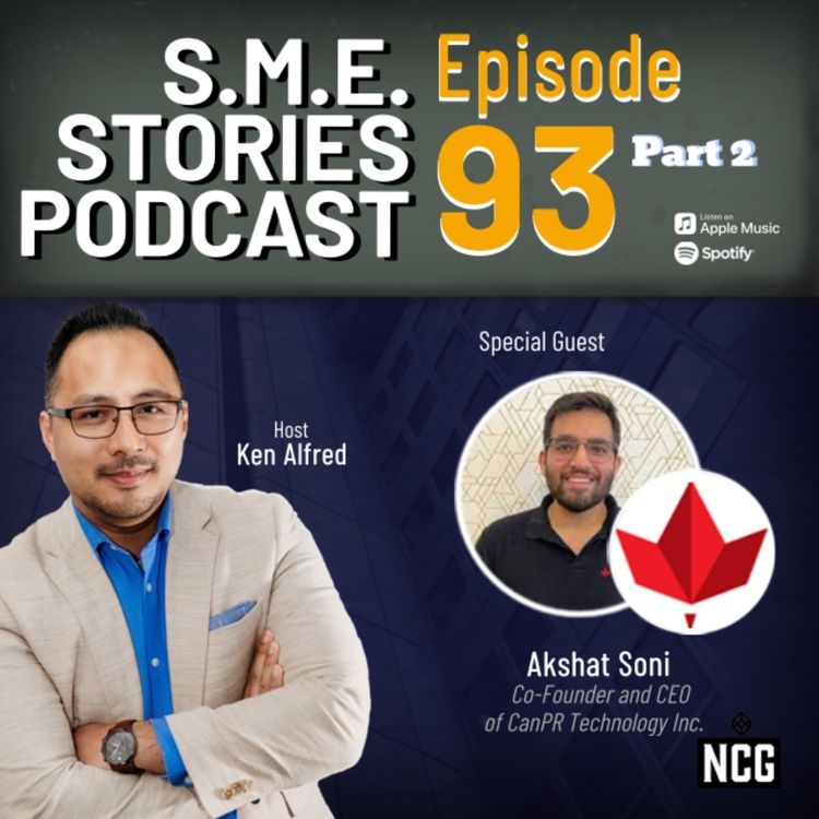 cover art for Empowering Immigrants and Dominating the Tech Industry | Episode 93 | S.M.E. Stories 