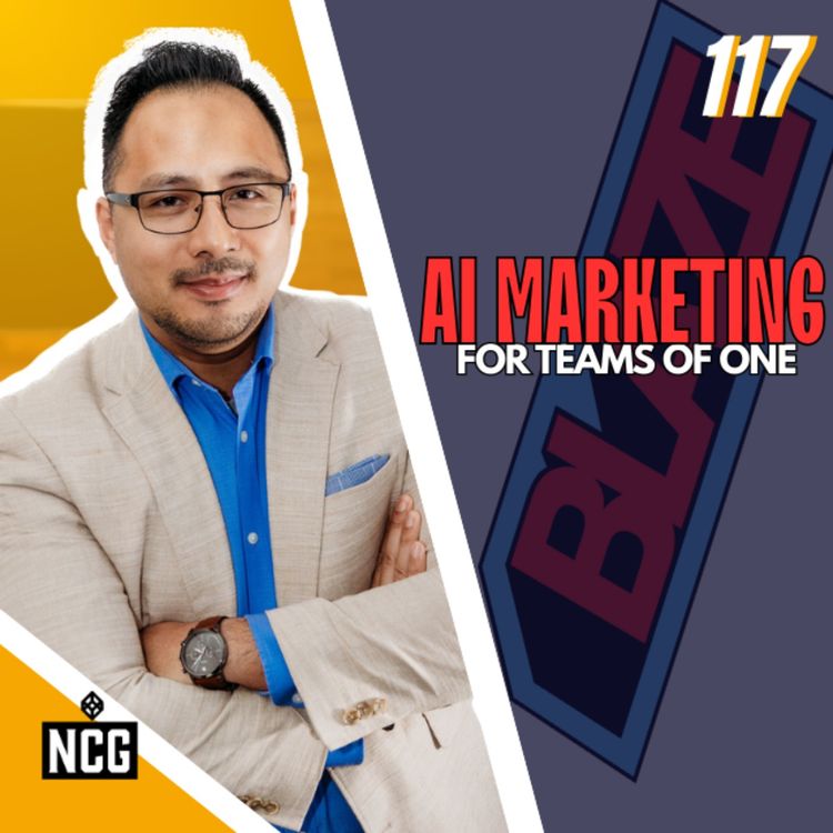 cover art for AI MARKETING Generates Months of Content in Minutes | Episode 117 | S.M.E. Stories