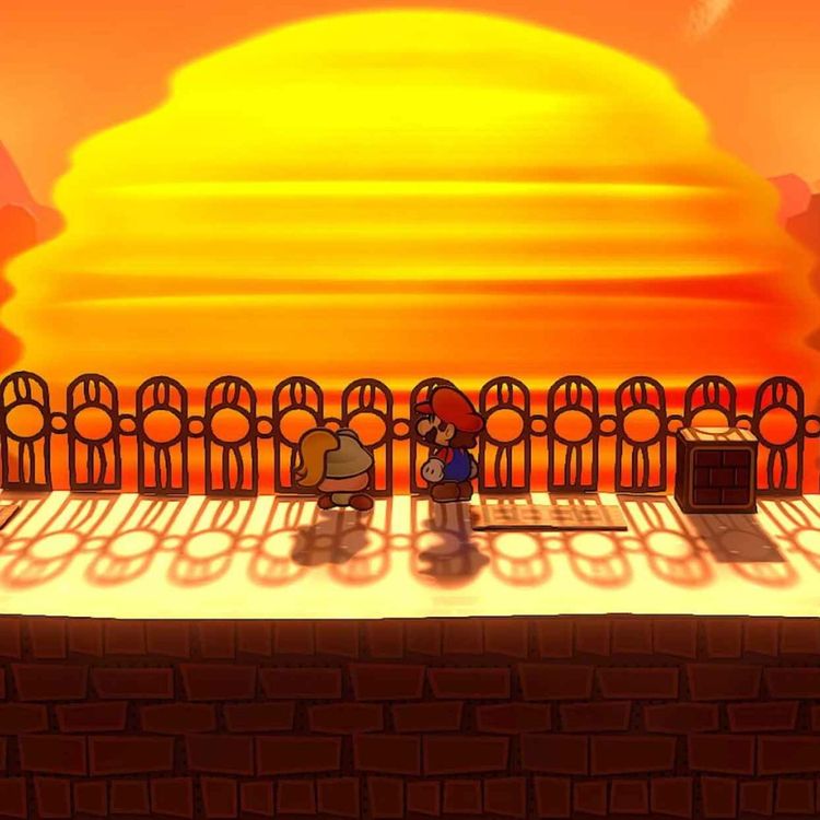 cover art for Paper Mario The Thousand Year Door