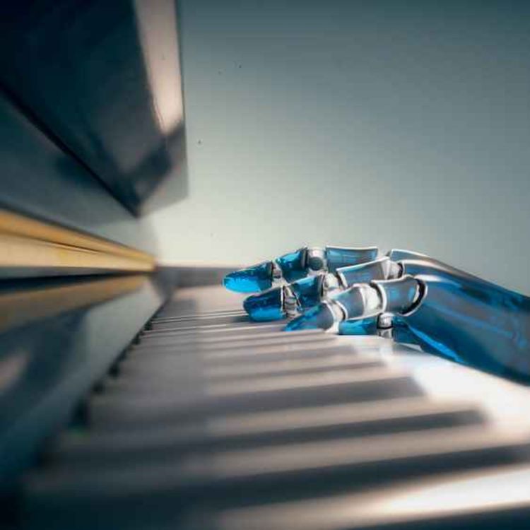 cover art for Can teaching robots music make them more human?