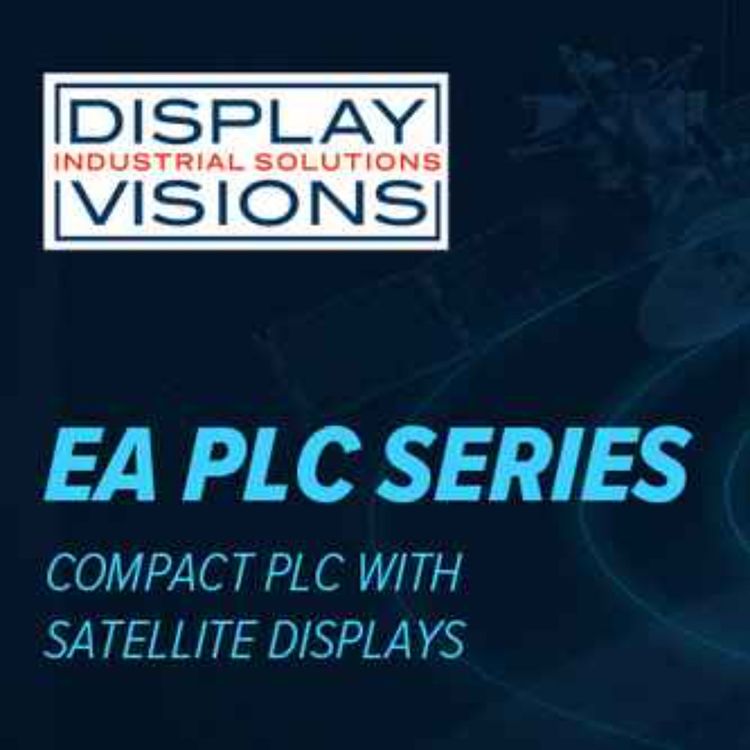 cover art for DISPLAY VISIONS - EA PLC Module with 2.8” HMI Panel by SOS electronic