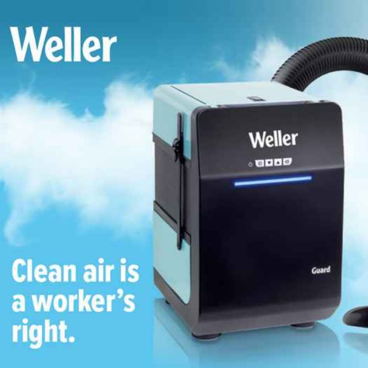 cover art for WELLER - Frischer Wind in der Lötrauch-Absaugung: Weller ZeroSmog Guard von SOS electronic