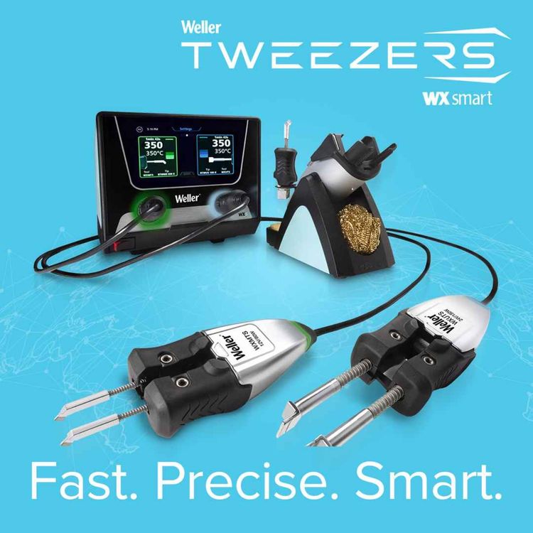 cover art for WELLER - Boosting SMD Rework: Weller’s New Desoldering Tweezers by SOS electronic