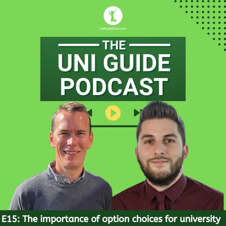 cover art for The importance of subject choices for university | Episode 15
