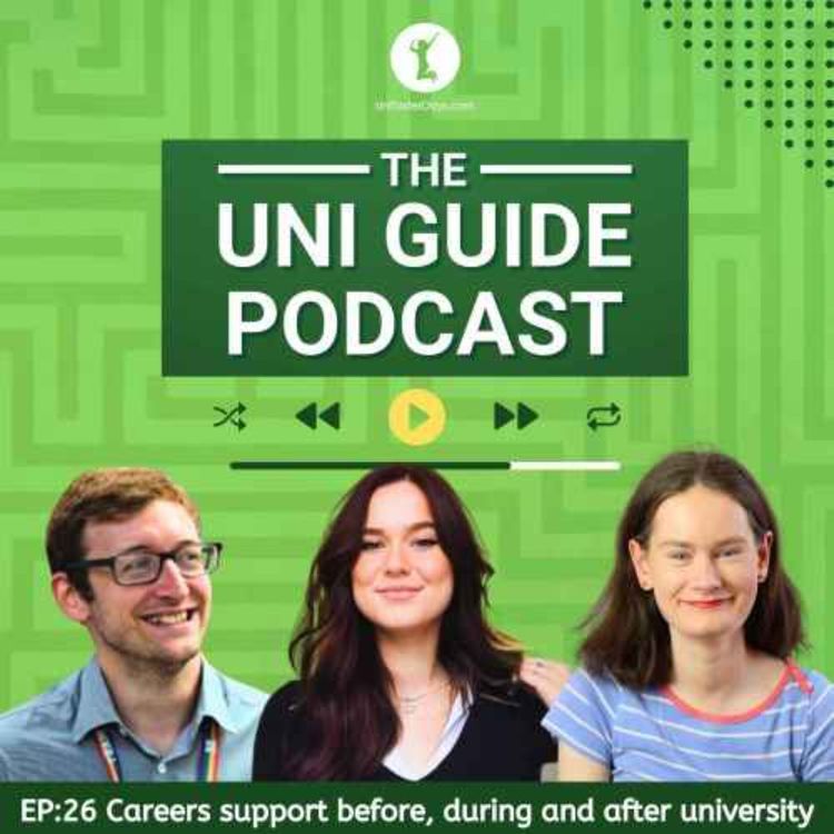 cover art for Careers support before, during and after university