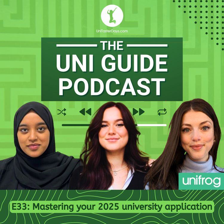 cover art for E33: Mastering your 2025 university application