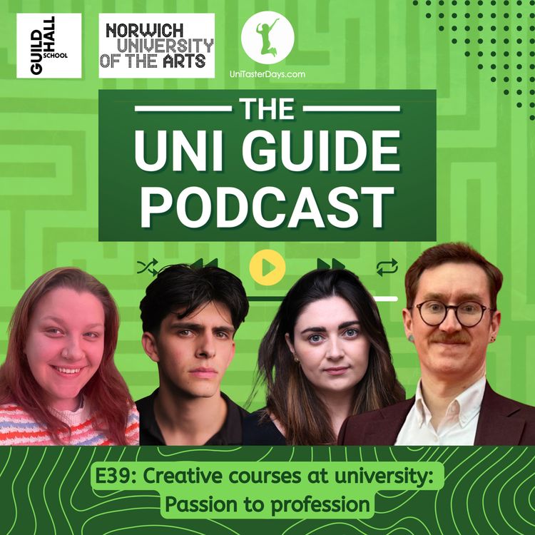 cover art for E39: Creative courses at university – passion to profession