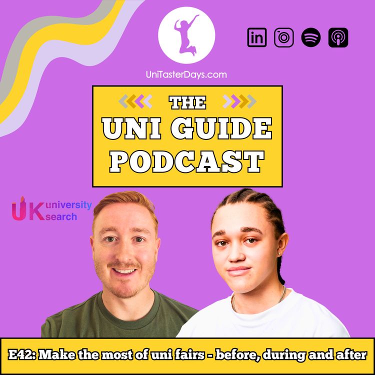 cover art for Make the most of uni fairs - before, during and after
