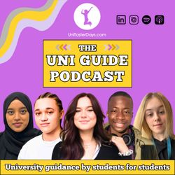 cover art for THE UNI GUIDE PODCAST
