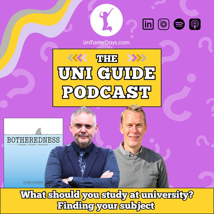 cover art for What should you study at university? Finding your subject | Episode 56