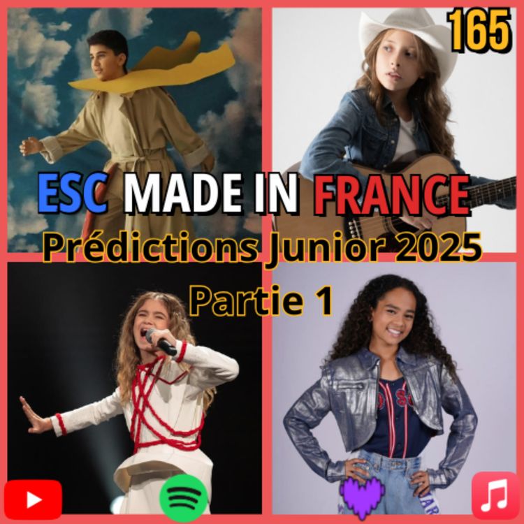 cover art for (165) Eurovision Junior 2025: PREDICTIONS Partie 1