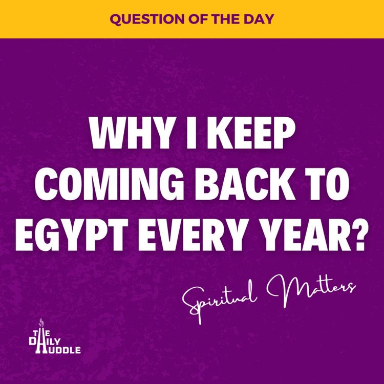cover art for Why I Keep Coming Back to Egypt Every Year?
