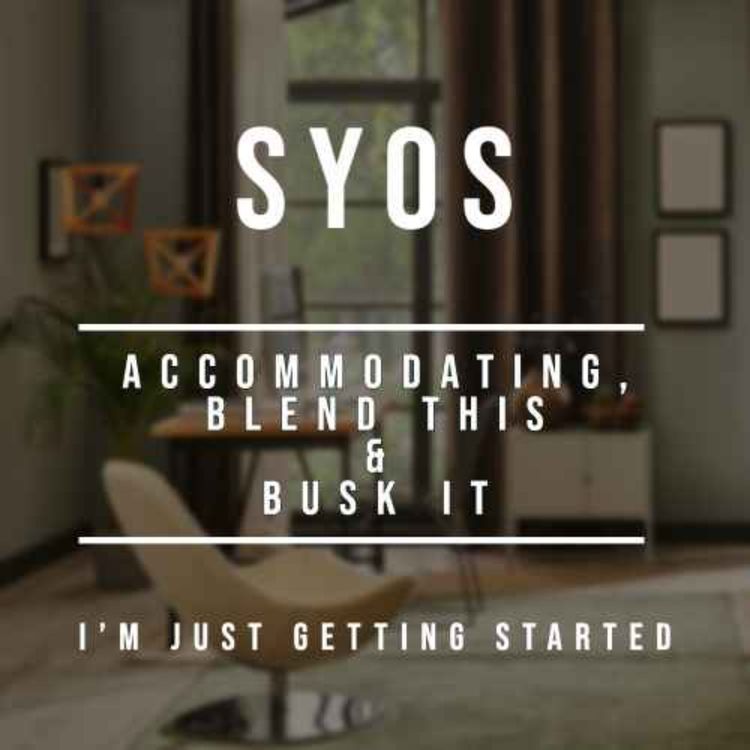 cover art for Accommodating, Blend this & Busk it