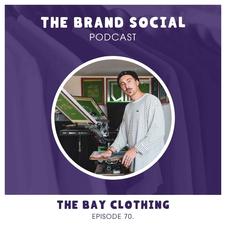 cover art for 70. How to run a business from a shipping container with Max from The Bay Clothing