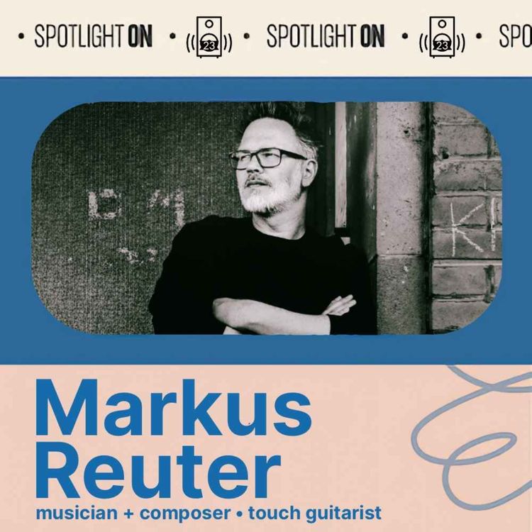 cover art for Markus Reuter: recording music across space and time