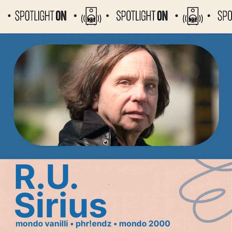 cover art for R.U. Sirius: inside the mind of a cyberdelic shaman