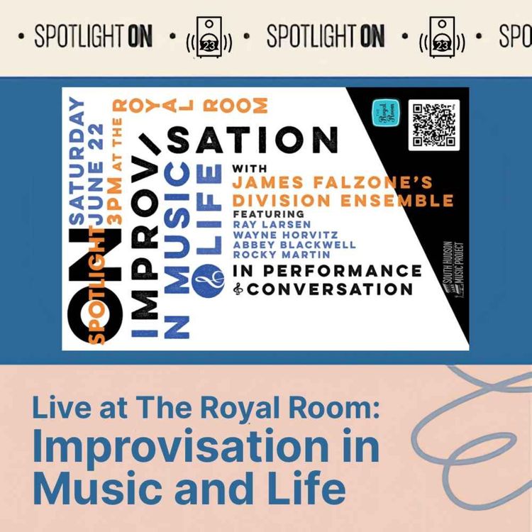 cover art for Live at The Royal Room: improvisation in music and life