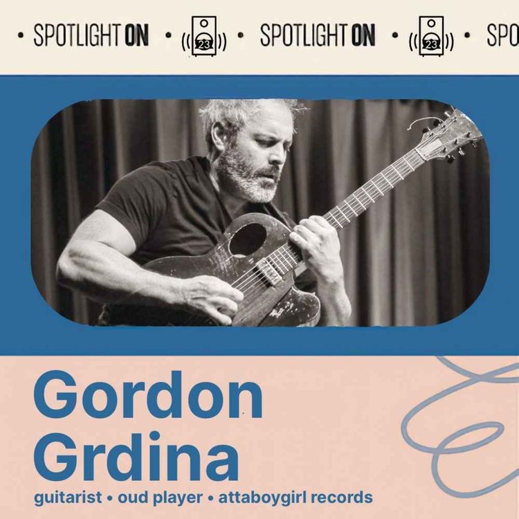 cover art for Gordon Grdina: the axe man cutting down borders