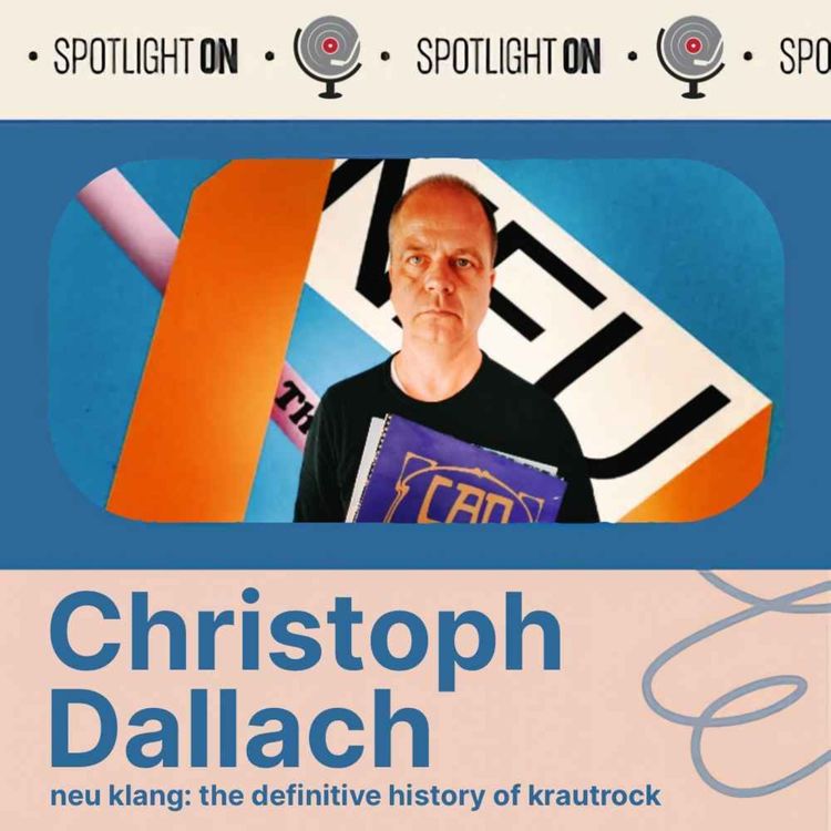 cover art for Christoph Dallach: krautrock origins from schlager to synthesizers