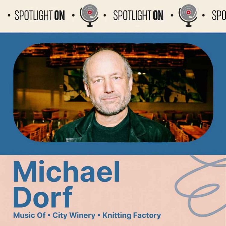 cover art for Michael Dorf: From Knitting Factory to Patti Smith's Carnegie Tribute